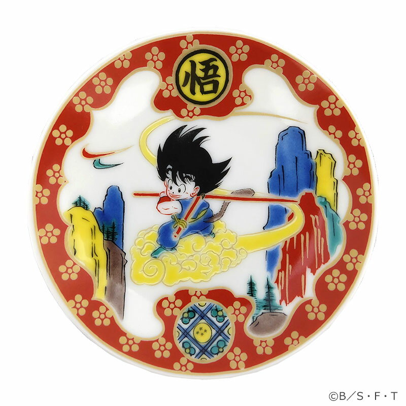 楽天市場】青郊 九谷焼豆皿 古九谷風亀仙人修行図