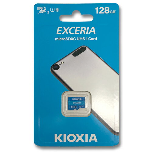 KIOXIA 128GB microSDXCカード EXCERIA CLASS10 LMEX1L128GG4
