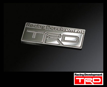 楽天市場】トヨタカスタマイジング&ディベロップメント TRD エンブレム 