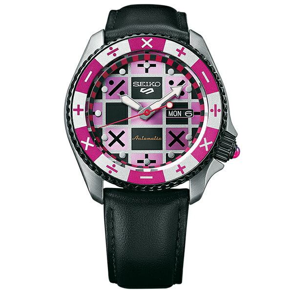 【K】SEIKO5スポーツ ジョジョ5 黄金の風 腕時計 SBSA036 楽天市場】SEIKO 5 Sports【ジョジョの奇妙な冒険 黄金の風