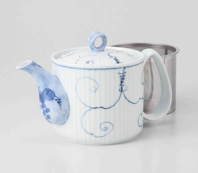 西海陶器 唐草ぶどう SS軽量ポット 大 12740