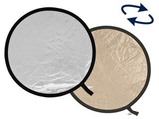 マンフロット LL LR4828 リフレクター 120cm サンライト 5000K /ソフトシルバー 5600K