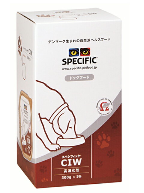 楽天市場】スペシフィック 食事療法食 犬用 消化器アシスト CIW(300g*5