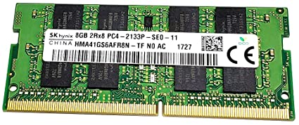 SK hynix 8GB 2Rx8 PC4-2133P-SEO-11 HMA41GS6AFR8N-TF Laptop RAM Memory