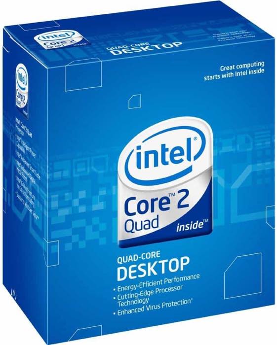 Intel Boxed Core 2 Quad Q8200 2.33GHz 4MB 45nm 95W BX80580Q8200