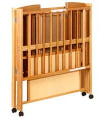 楽天市場】大和屋 パタンII 折りたたみミニベビーベッド