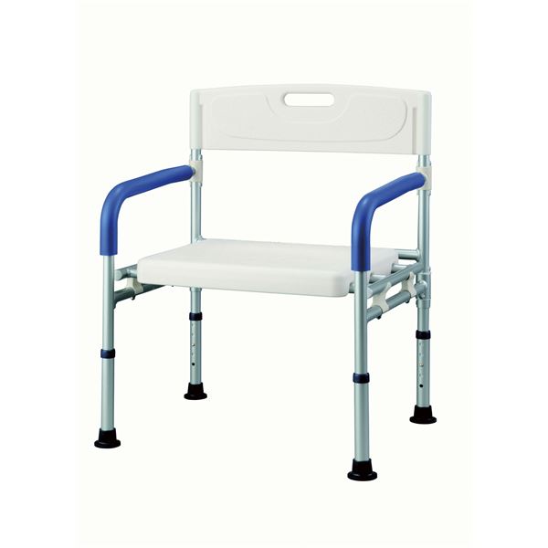 楽天市場】マキテック マキライフテック シャワーベンチ 背付 SB-61BL