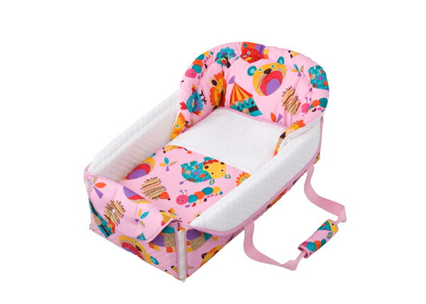 フジキ｜Fujiki クーファン バッグdeクーファン ZOO ピンク