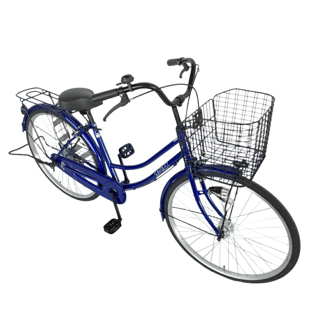 楽天市場】サントラスト 自転車 ママチャリ 軽快車 26インチ