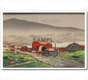 浮世絵マウスパッド 7003 橋口五葉 耶馬溪