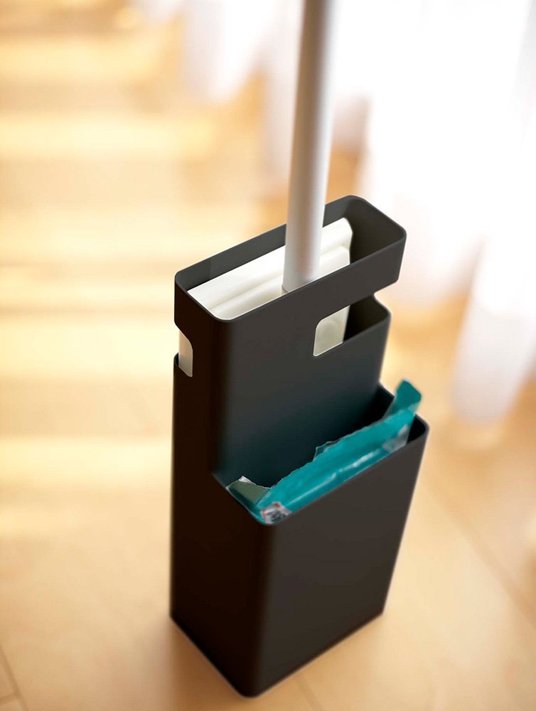 山崎実業 フローリングワイパースタンド デュオ ホワイト 7579