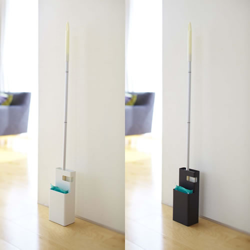 山崎実業 フローリングワイパースタンド デュオ ホワイト 7579