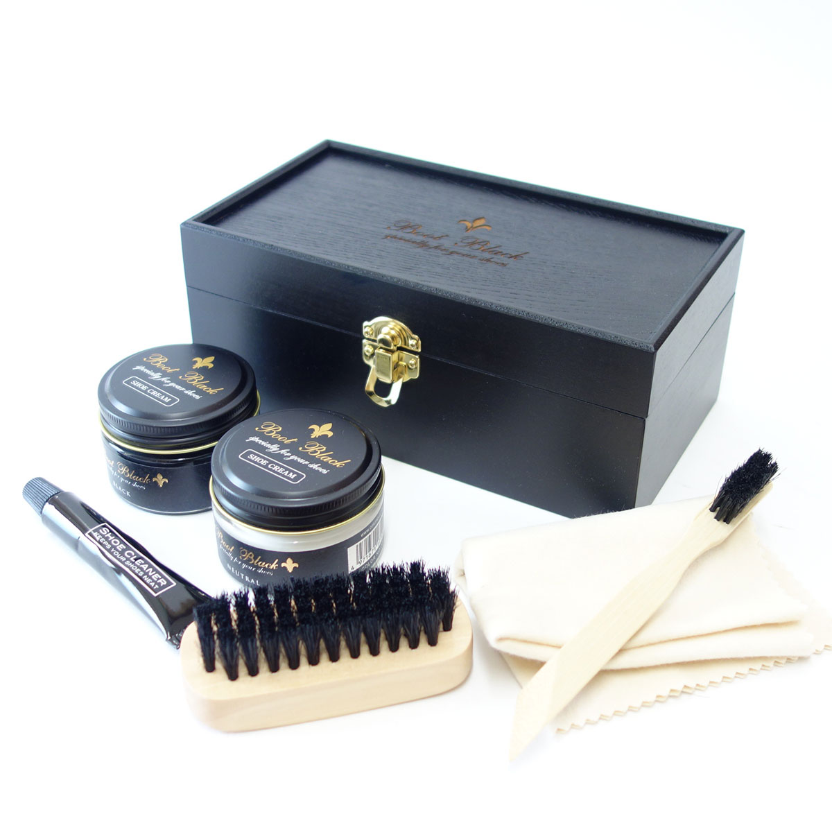 （Boot　Black　ブートブラック）　スプモーニ 　　コロンブス　シューケア （木 ）