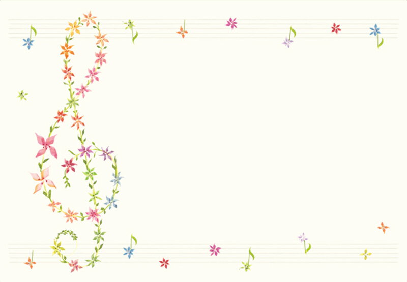 フロンティア レターセット ミニ ト音記号 MLS-036