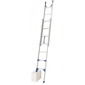 ２連はしご　アルミ製　ピカコーポレイションＥＸ－６０　全長５ｍ９５ｃｍ　　販売地域限定です兵庫県加古川市より１００Km圏内の方に 営業所引取専用 はしご 梯子 2連 はしご 6M 6m （5.95ｍ