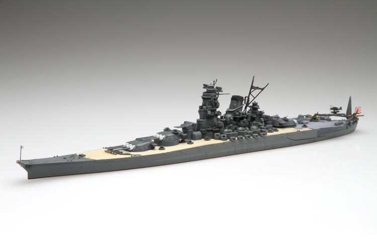タミヤ  戦艦大和　木製 1/350戦艦『大和』タミヤリニューアル版プレミアムキット：完成