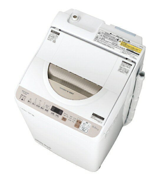 シャープ/縦型洗濯乾燥機 ゴールド系 ES-T5FBK-N 楽天市場】シャープ シャープ｜SHARP 縦型洗濯乾燥機 ゴールド系 ES