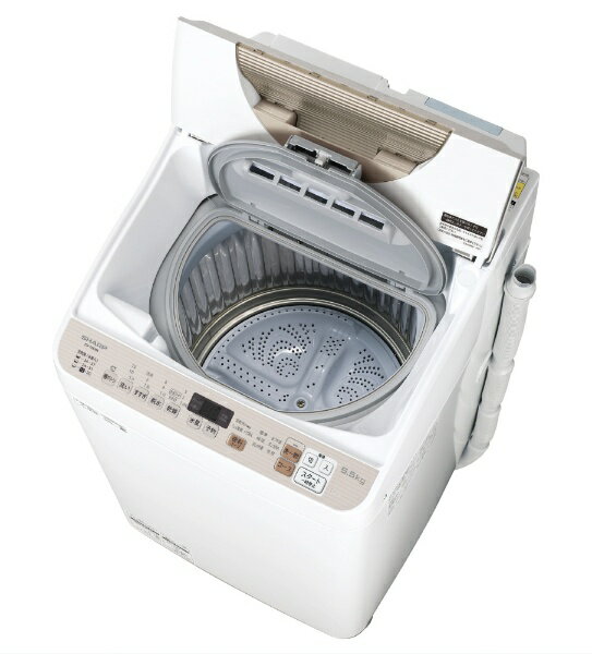 SHARP 洗濯乾燥機 2019年 5.5/3.5kg ES-T5CBK-N 楽天市場】シャープ シャープ｜SHARP 縦型洗濯乾燥機 ゴールド系 ES