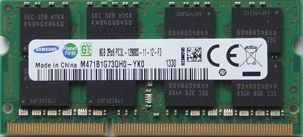 サムスン純正 PC3-12800 DDR3-1600 SO-DIMM 8GB ノートPC用メモリ DDR3L モデル 電圧1.35V 1.5V