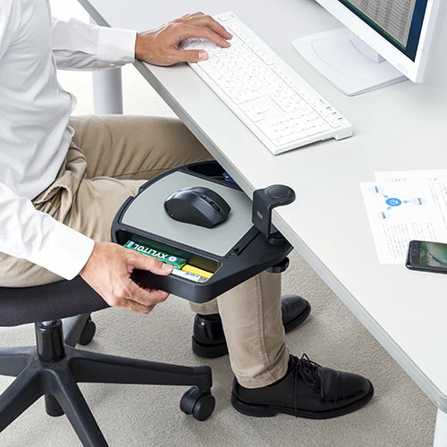 サンワサプライ マウステーブル 200-MPD023BK/EZ2-MPD023BK