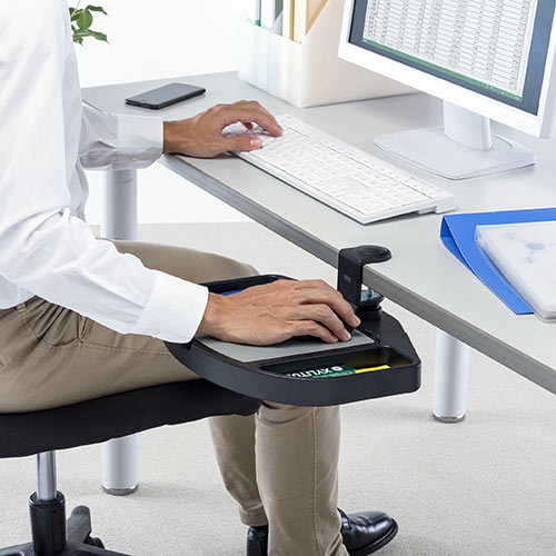 サンワサプライ マウステーブル 200-MPD023BK/EZ2-MPD023BK