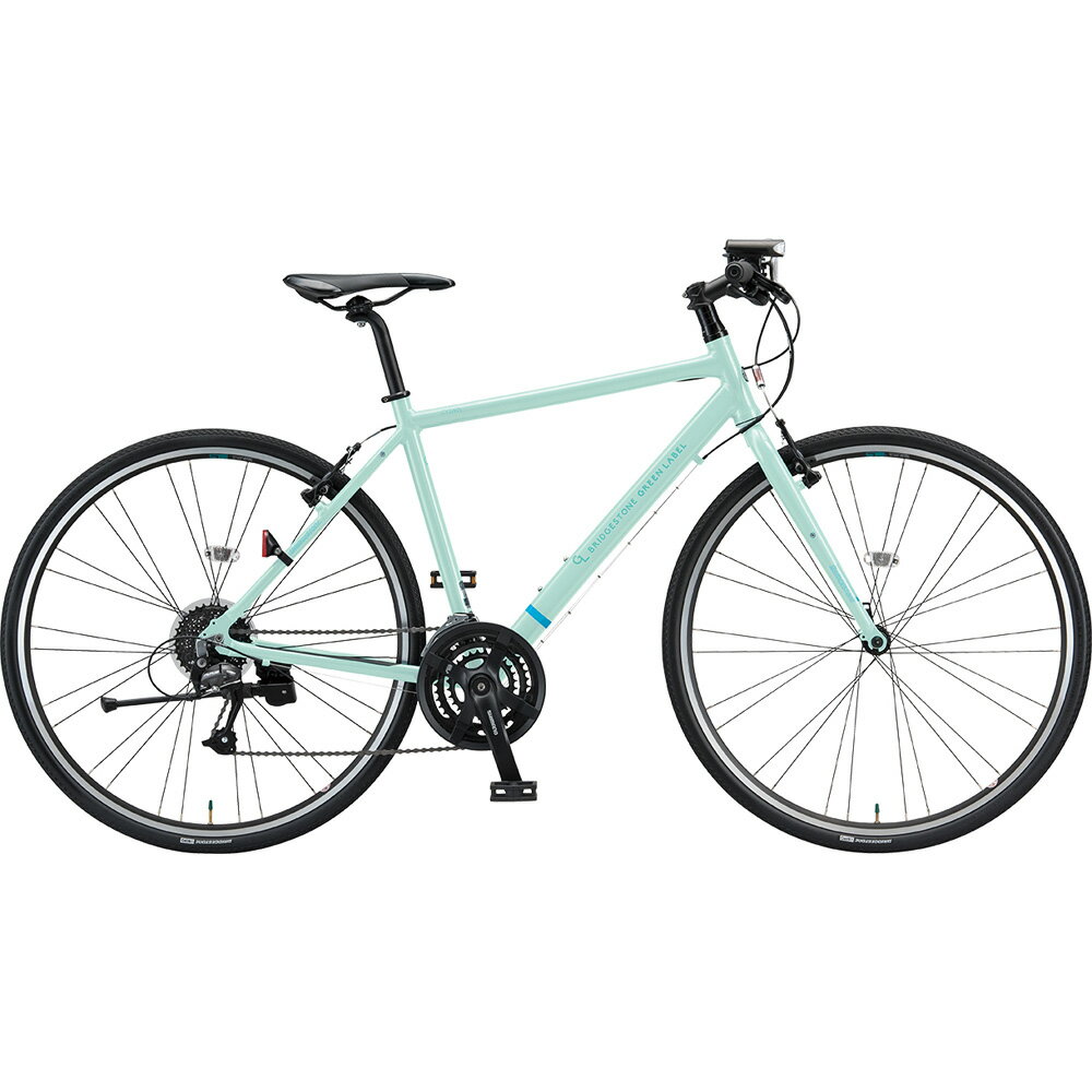 ブリヂストンCYLVA GREEN LABEL 700Cアルミ24速480mm ブリヂストンサイクル、BRIDGESTONE GREEN LABEL「CYLVA F24」の