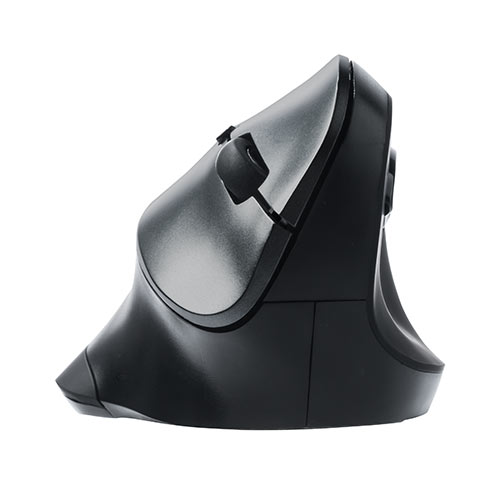 サンワダイレクト エルゴノミクスマウス ワイヤレス 腱鞘炎防止 ブルーLED 5ボタン 400-MA092