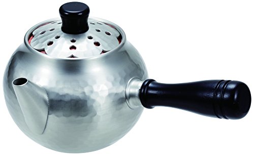 新光金属｜SHINKOUKINZOKU BC-401SN純銅錫仕上げ 透かし彫り急須 横手