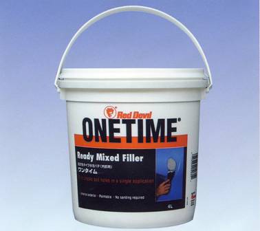 レッドデビル ワンタイム 内装用 パテ 4L