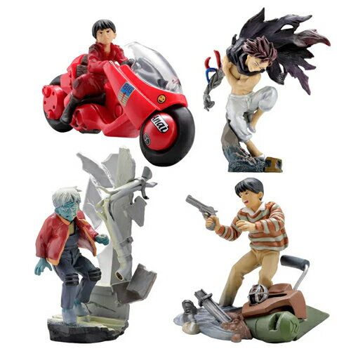海洋堂 K&M AKIRA vol.1-vol.4コンプリートセット(現状品) アキラ海洋堂K＆Mフィギュアコレクションスペシャルボックス限定版