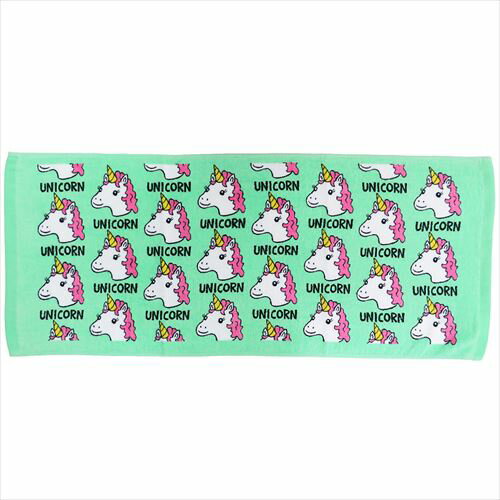 楽天市場】オクタニコーポレーション フェイスタオル UNICORN プリント