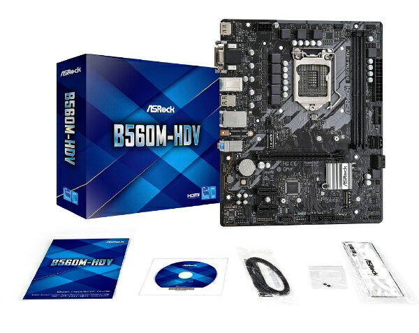 ASRock Intel B560チップセット マザーボード B560M-HDV