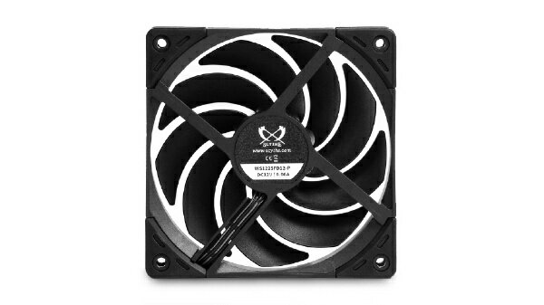 サイズ｜SCYTHE 120mm PWM仕様 ケースファン 1800rpmモデル ブラック WS1225FD18-P