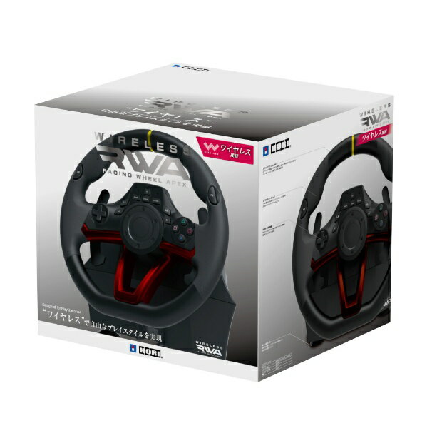 楽天市場】ホリ HORI ワイヤレスレーシングホイールエイペックス for