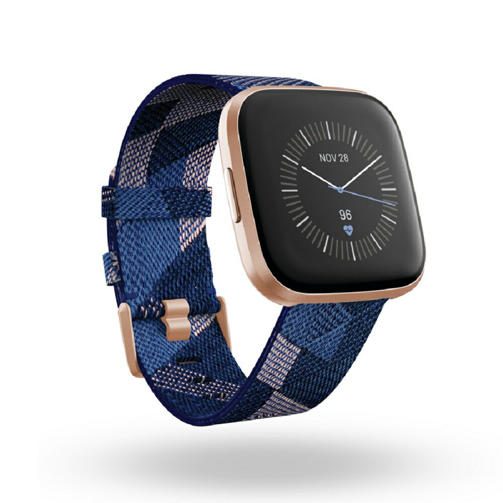 楽天市場】Fitbit Versa 2 スマートウォッチ Black/Carbon FB507BKBK 