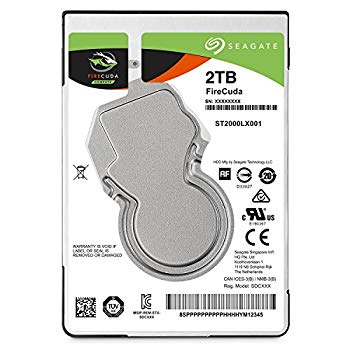 Seagate FireCuda 2.5 2TB SSHD 内蔵ハードディスク ST2000LX001