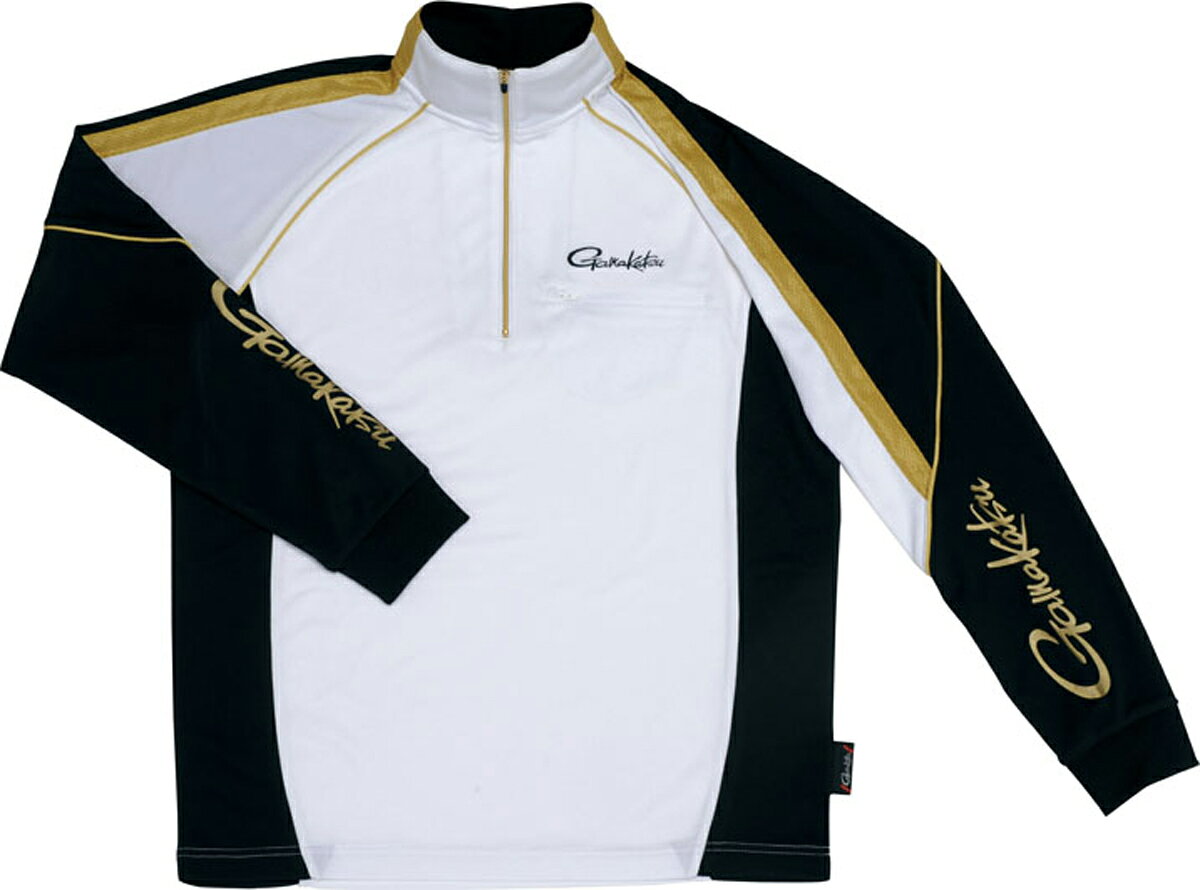 楽天市場】がまかつ がまかつ コカゲ ジップシャツ ブラック GM-3384