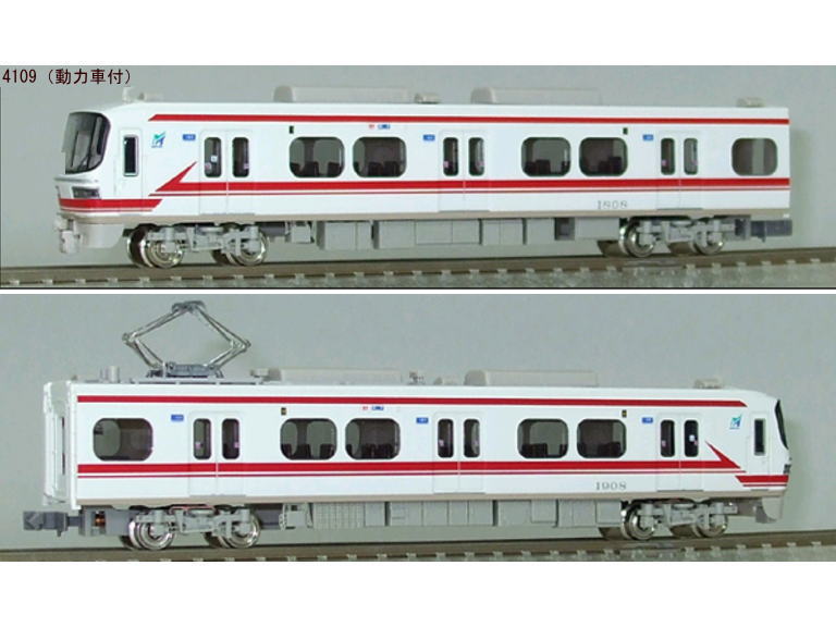 GREENMAX 名鉄1000・1200系 一部特別車B編成 動力付き 4047