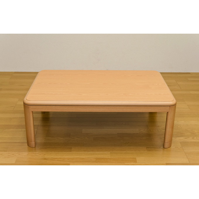 YAMAZEN 家具調こたつ(120×80cm) GKR-F1202H-MB trim