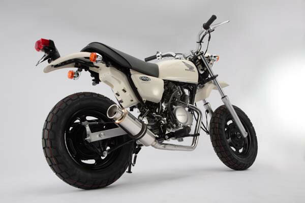 HONDA ホンダ マグナ50 ジャズ スラッシュカットマフラー JAZZ50用 ステンレス製ツインスラッシュカットWマフラー/ジャズ