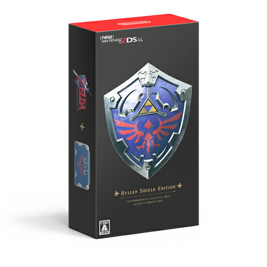 楽天市場】任天堂 Newニンテンドー2DSLL本体 HYLIAN SHIELD EDITION 