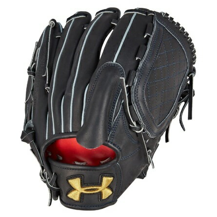 Under Armour 硬式用グローブ ブラック/イエロー UNDER ARMOUR (アンダーアーマー) 軟式グローブ ブラック
