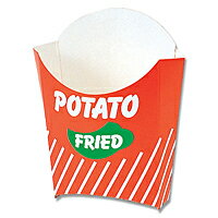 シモジマ スナック包材ポテトケースL 100枚