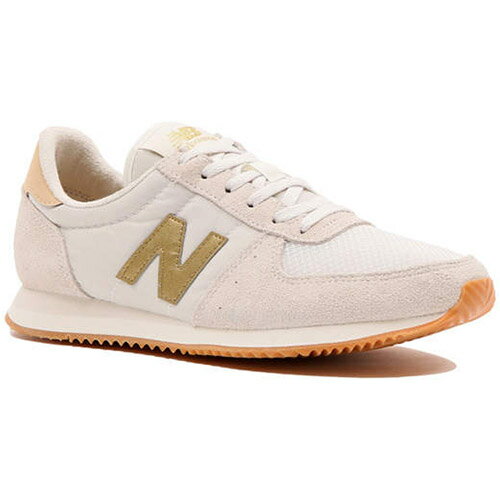 New Balance トレーニングシューズ ホワイト/ゴールド ニューバランス（new balance）（レディース）ランニングシューズ