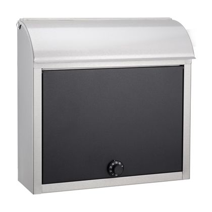 楽天市場】カインズ カインズ ステンレス ポスト ダイヤル式(大) CZ05S