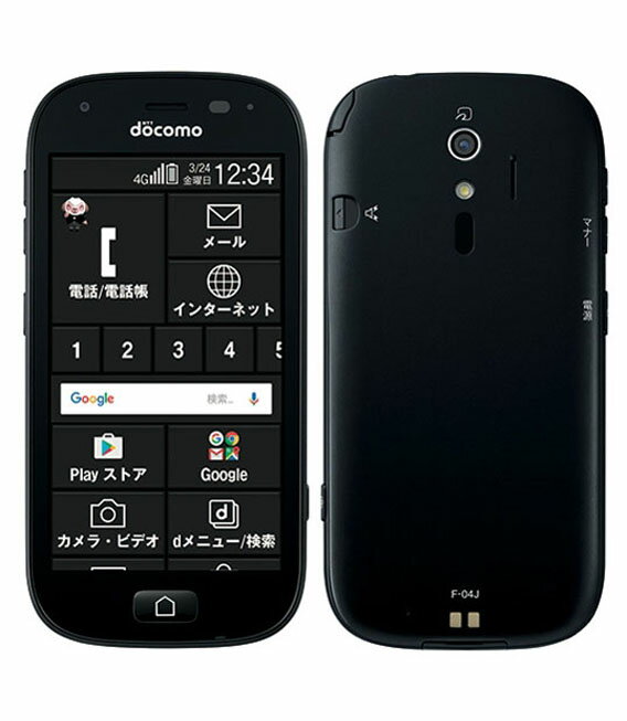 NTTdocomo - FUJITSU らくらくスマートフォン F-42A ホワイト　中古品 らくらくスマートフォン F-42A 商品一覧｜ムスビー【中古スマホ