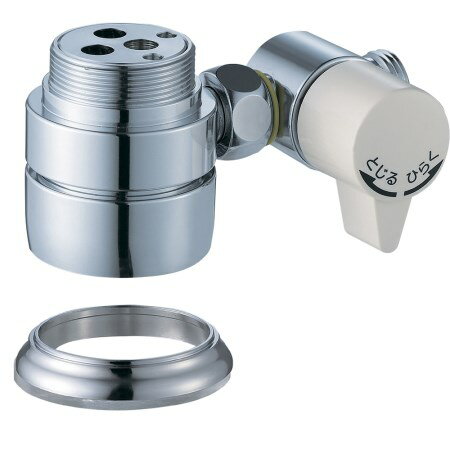 楽天市場】SANEI 三栄水栓 SANEI シングル混合栓用分岐アダプター B98