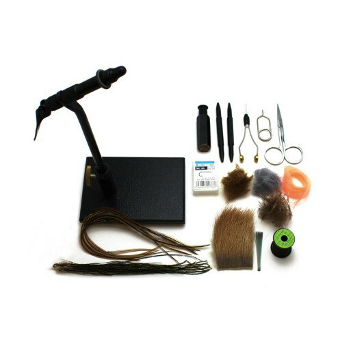 ティムコ フライタイイング・スターター・キット　DVD付き　　未使用品 フライタイイング・スターター・キット ティムコ(TIEMCO) フライ