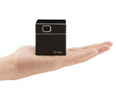 Q-PRO プロジェクター　小型　android 搭載 楽天市場】リベルタ Q-PRO キュープロ 小型モバイルプロジェクター Q