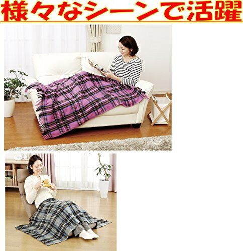日本製 電気ひざ掛け ベージュ